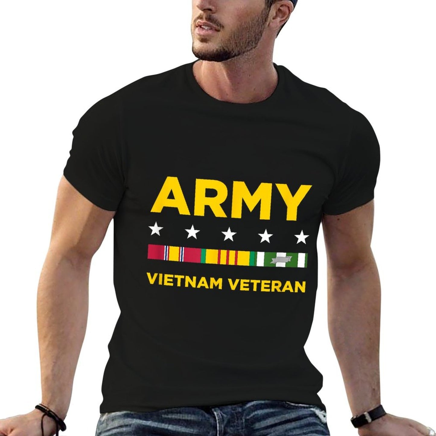 Vietnam Veteran - Army Durable T-Shirt