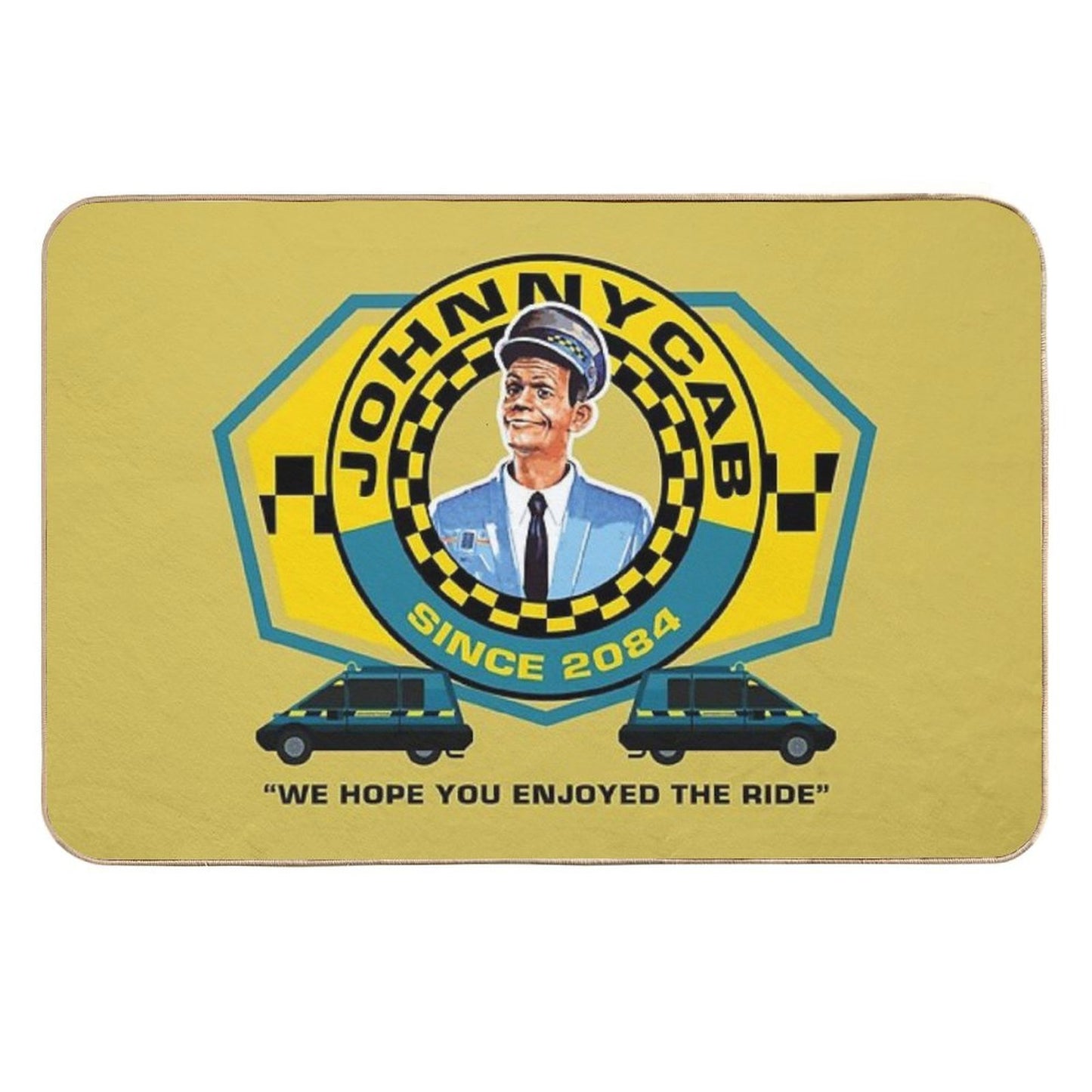 JohnnyCab Taxi Service Versatile Bath Mat