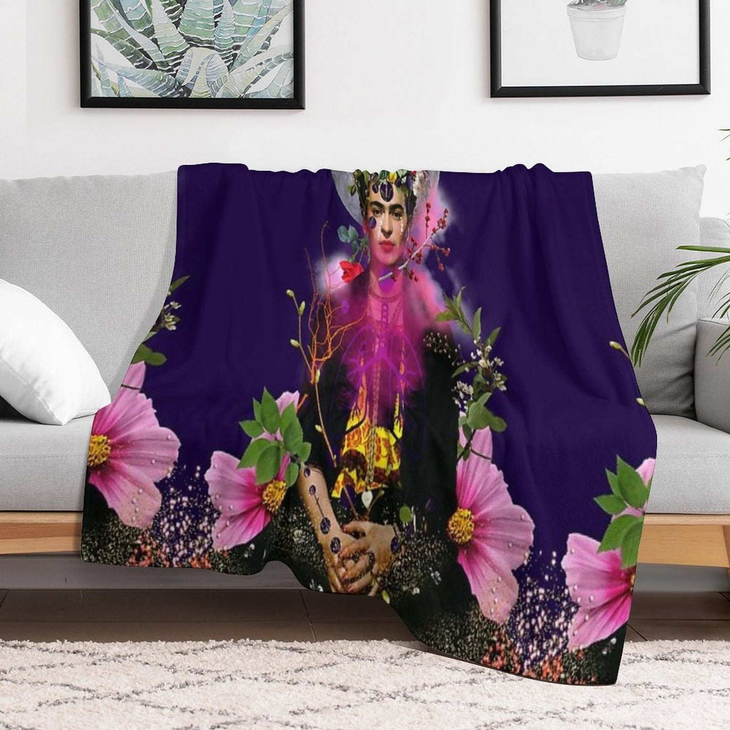 I Drank to Drown My Sorrows, But The Damned Things Learned How to Swim. Compact Throw Blanket