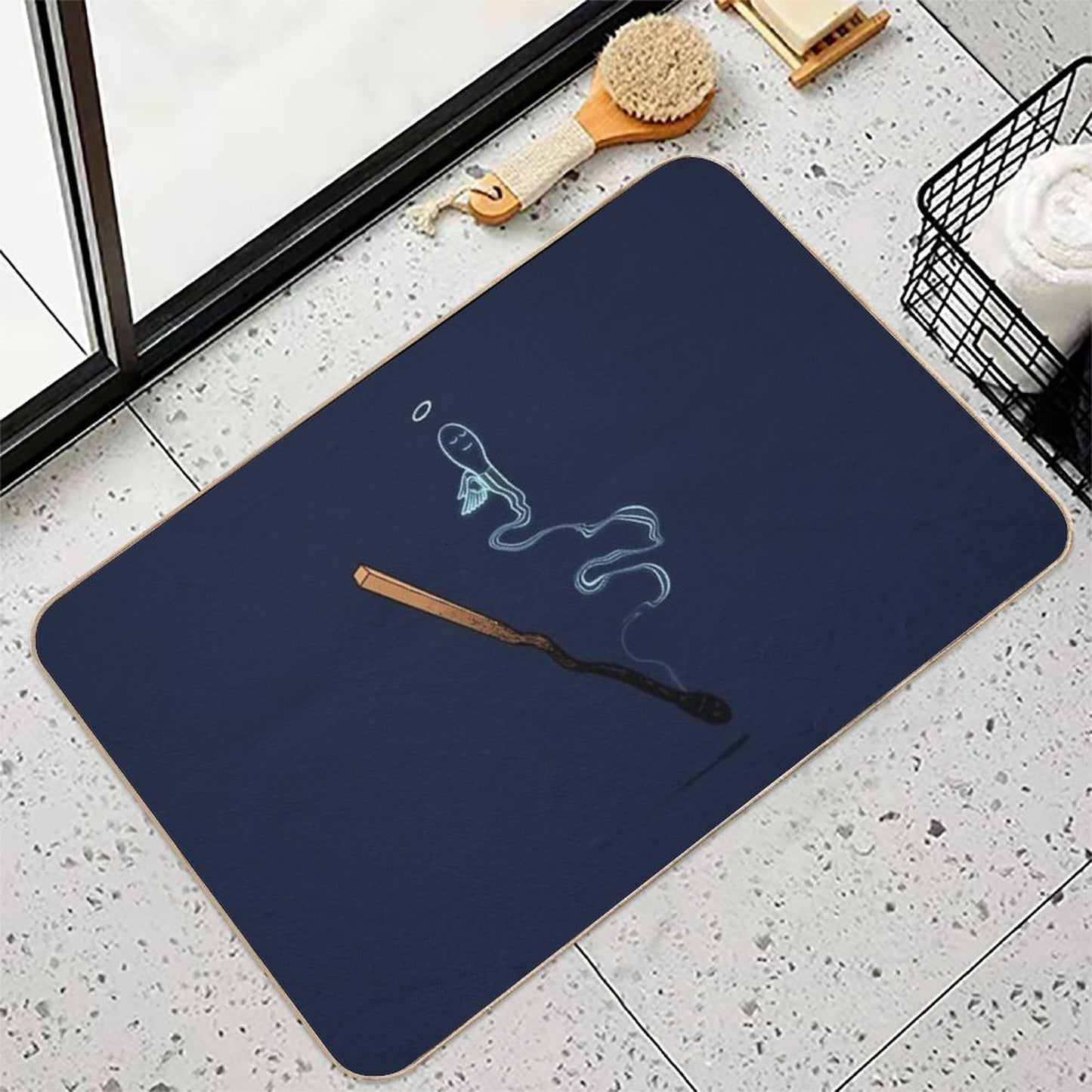 Matches Anti-Trip Bath Mat