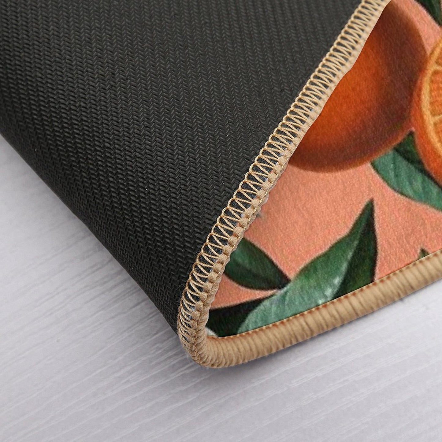 Vintage Fruit Pattern XII Long-Lasting Bath Mat