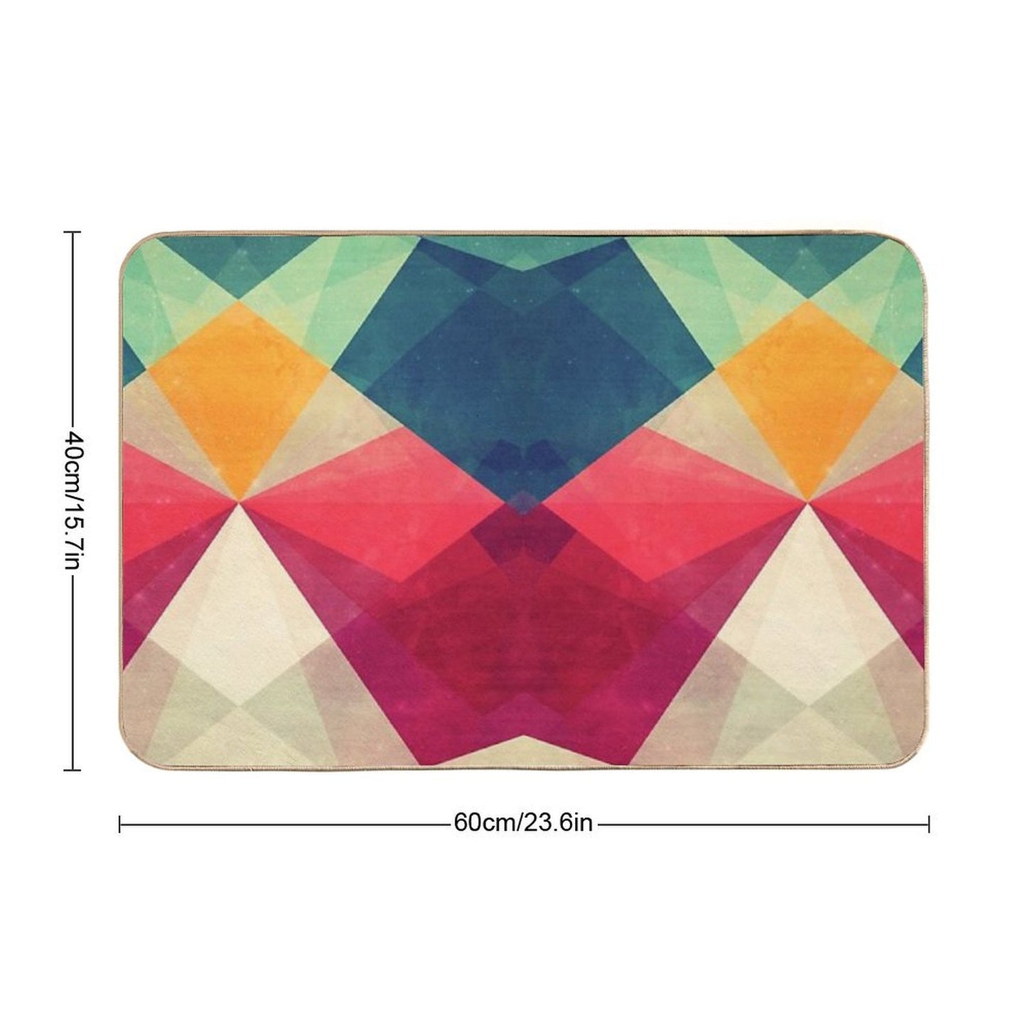 Meet Me Halfway Slip-Resistant Bath Mat