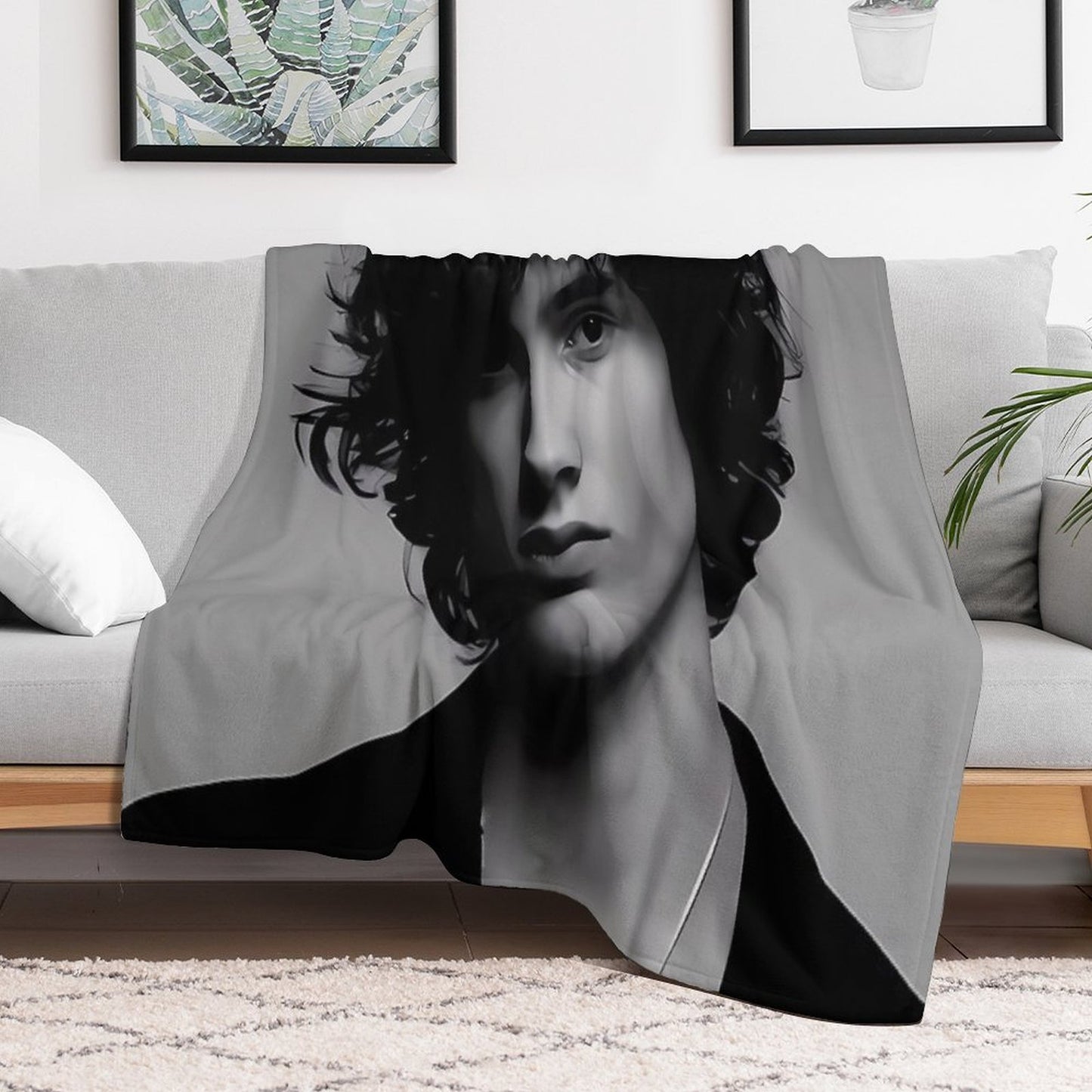 Sombr Plush Throw Blanket
