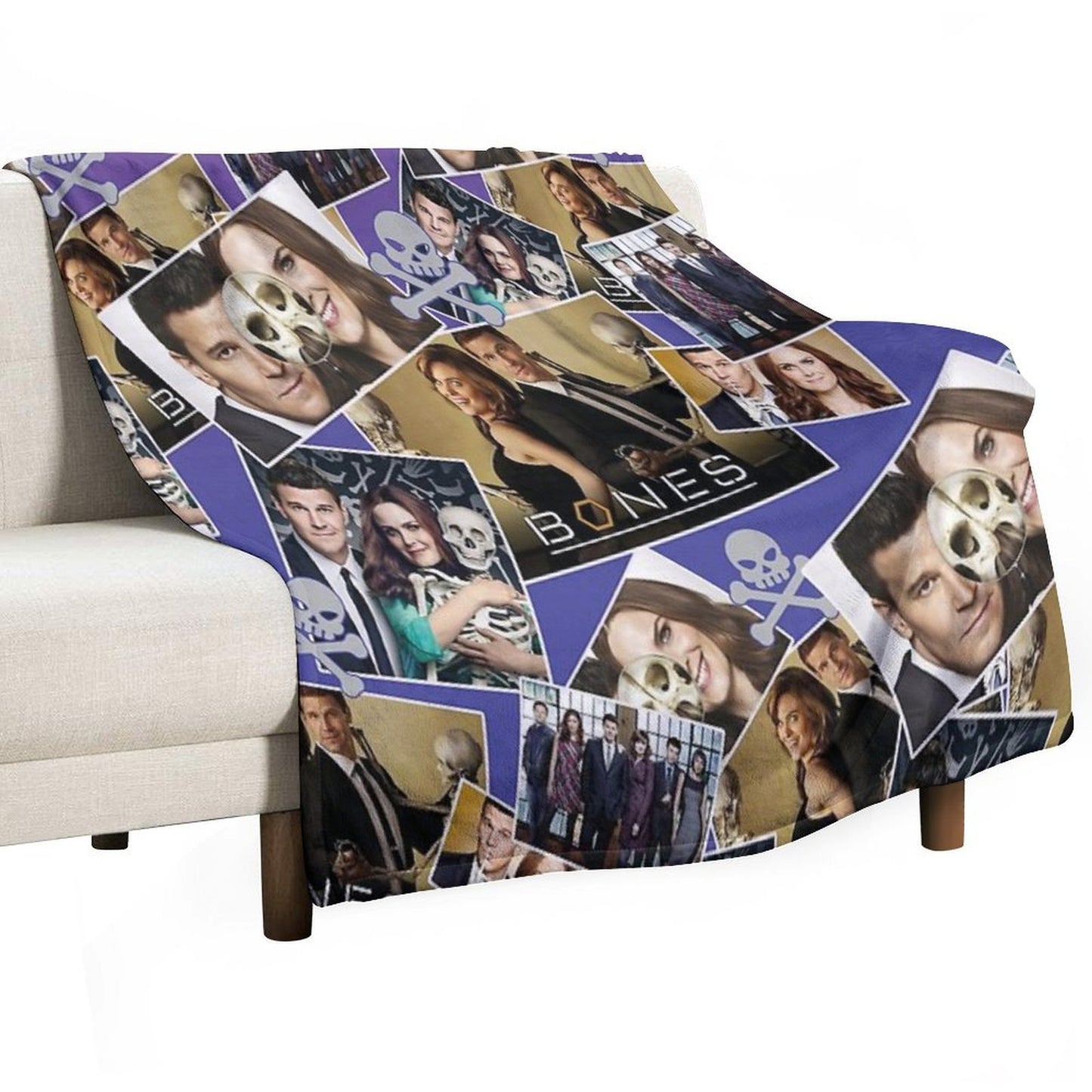 Bones, The Bone Hunter All-season Throw Blanket