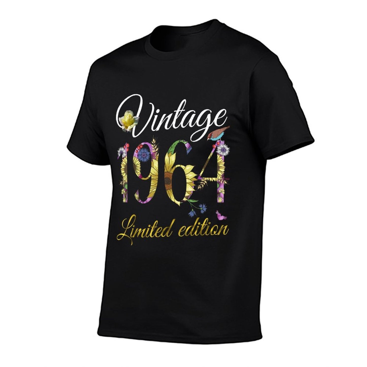 Vintage 1964 60 Year Old Sunflowers Floral 60th Birthday Versatile T-Shirt