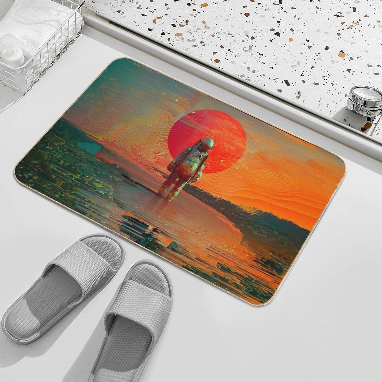 The Blast Easy To Clean Bath Mat