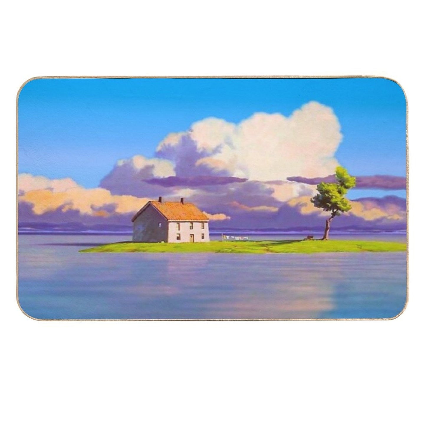 Passing Views - Color Revamp Fade-Resistant Bath Mat