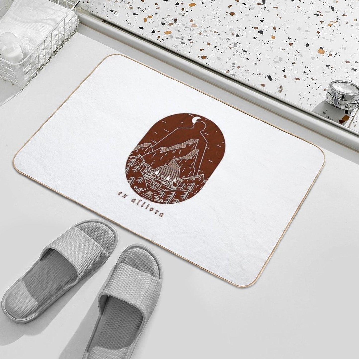Ex Altiora Cover Non-Slip Bath Mat