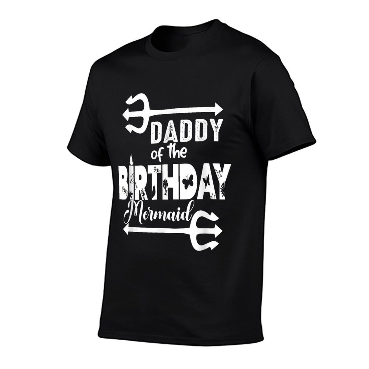Mermaid Security Merdad Mermen Mermaid Birthday Theme Trendy Pattern T-Shirt