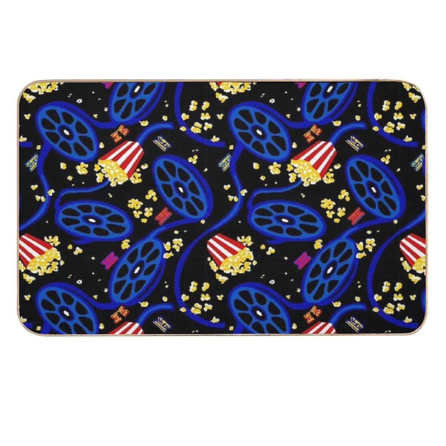 The Movie Theater Carpet Rapid-Drying Bath Mat