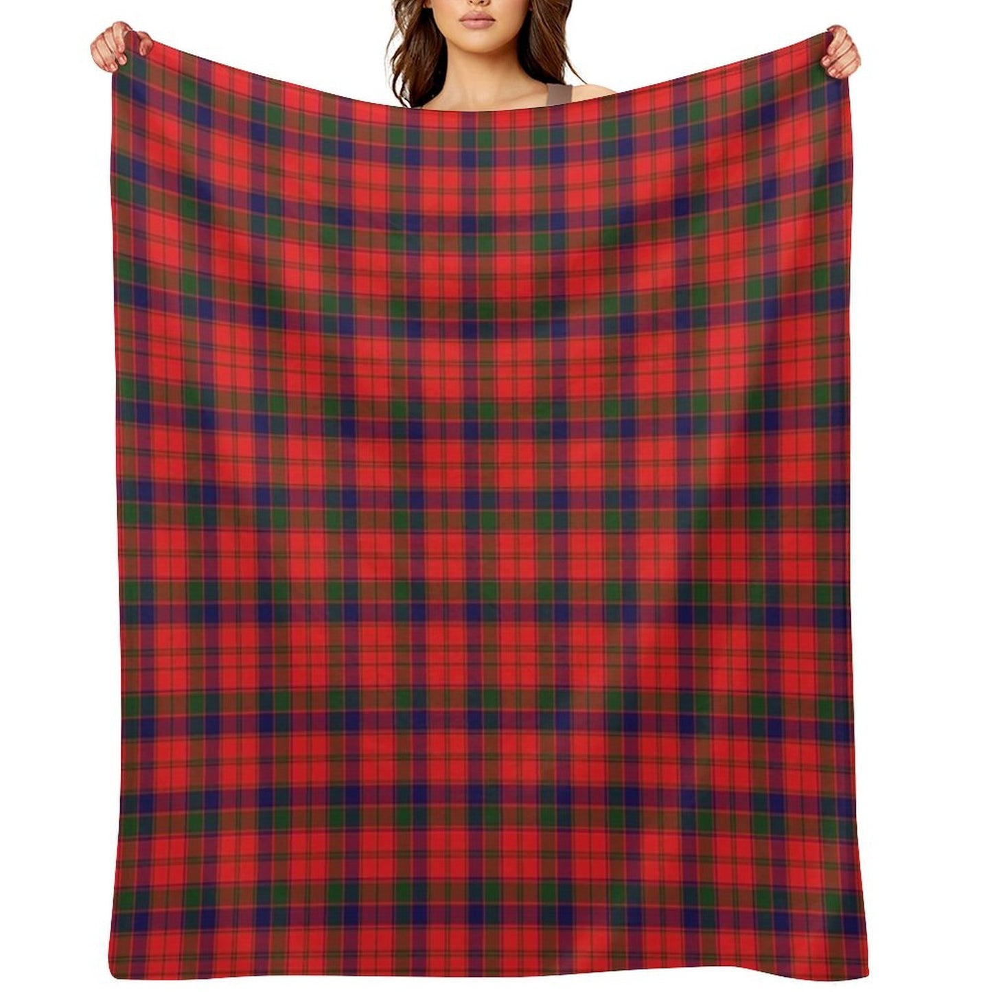 Clan Robertson Tartan Anti-pilling Throw Blanket