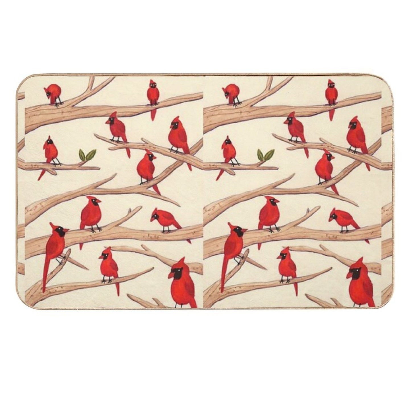 Cardinals Non-Slip Bath Mat