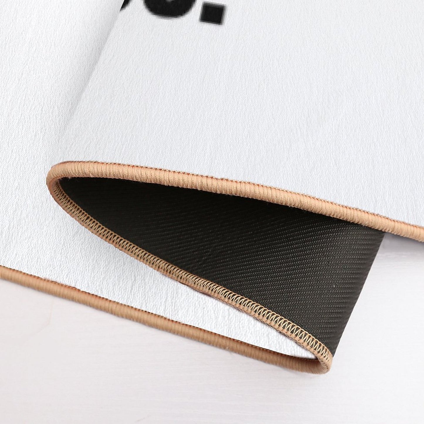 Nope Just Nope Funny Black Cat Gifs Anti-Trip Bath Mat