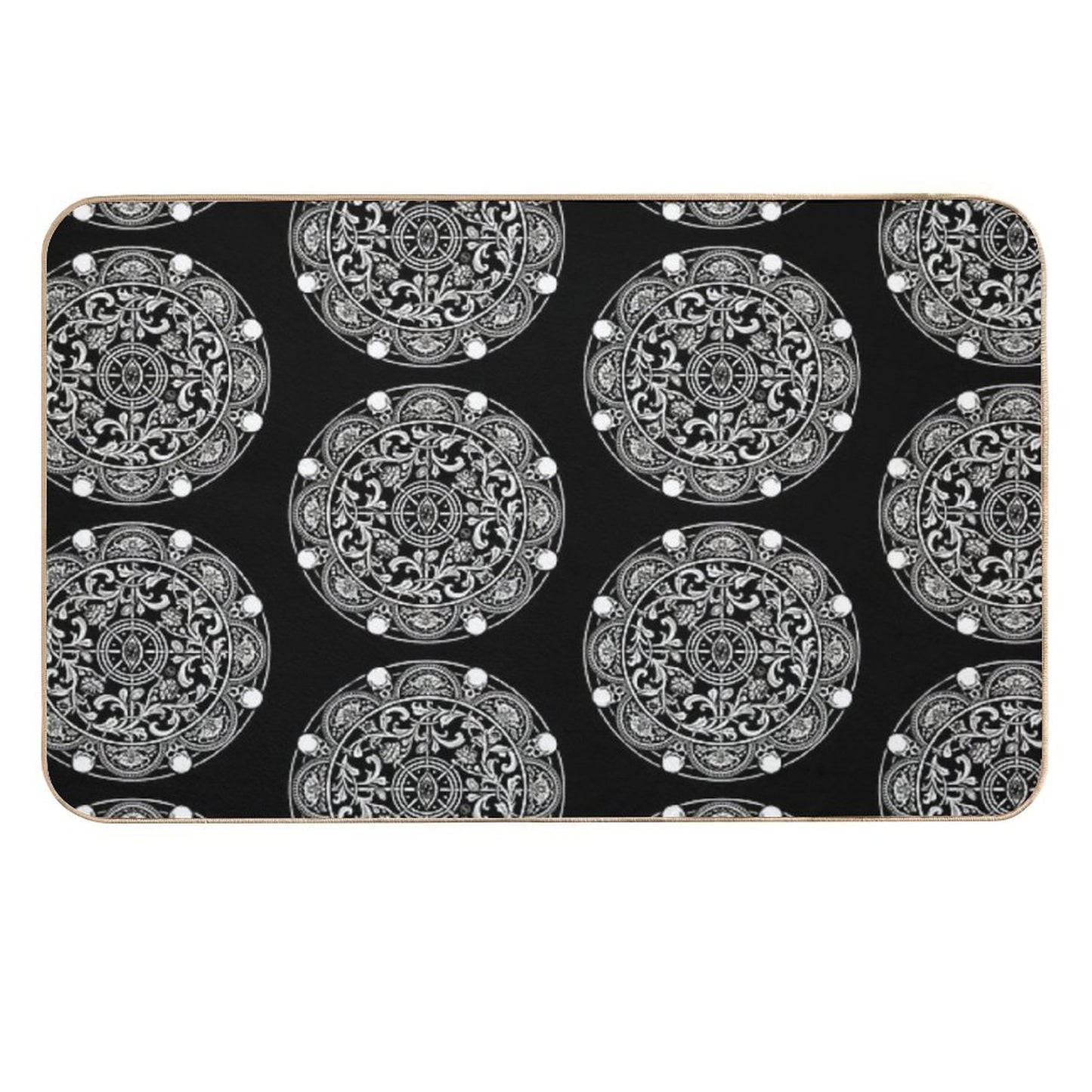 EP. HYPNOTICSKULL III Dirt-Trapping Bath Mat