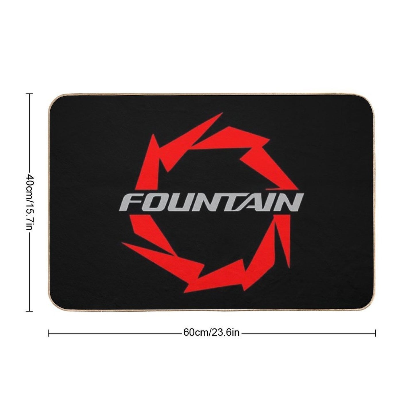 Fountain Powerboats Boat Slip-Resistant Bath Mat
