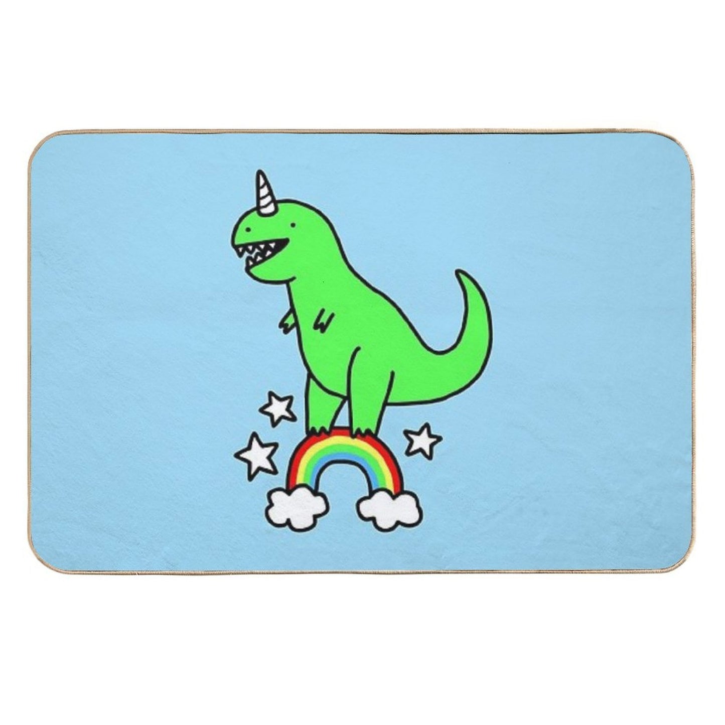 T-Rexicorn Multi-Purpose Bath Mat