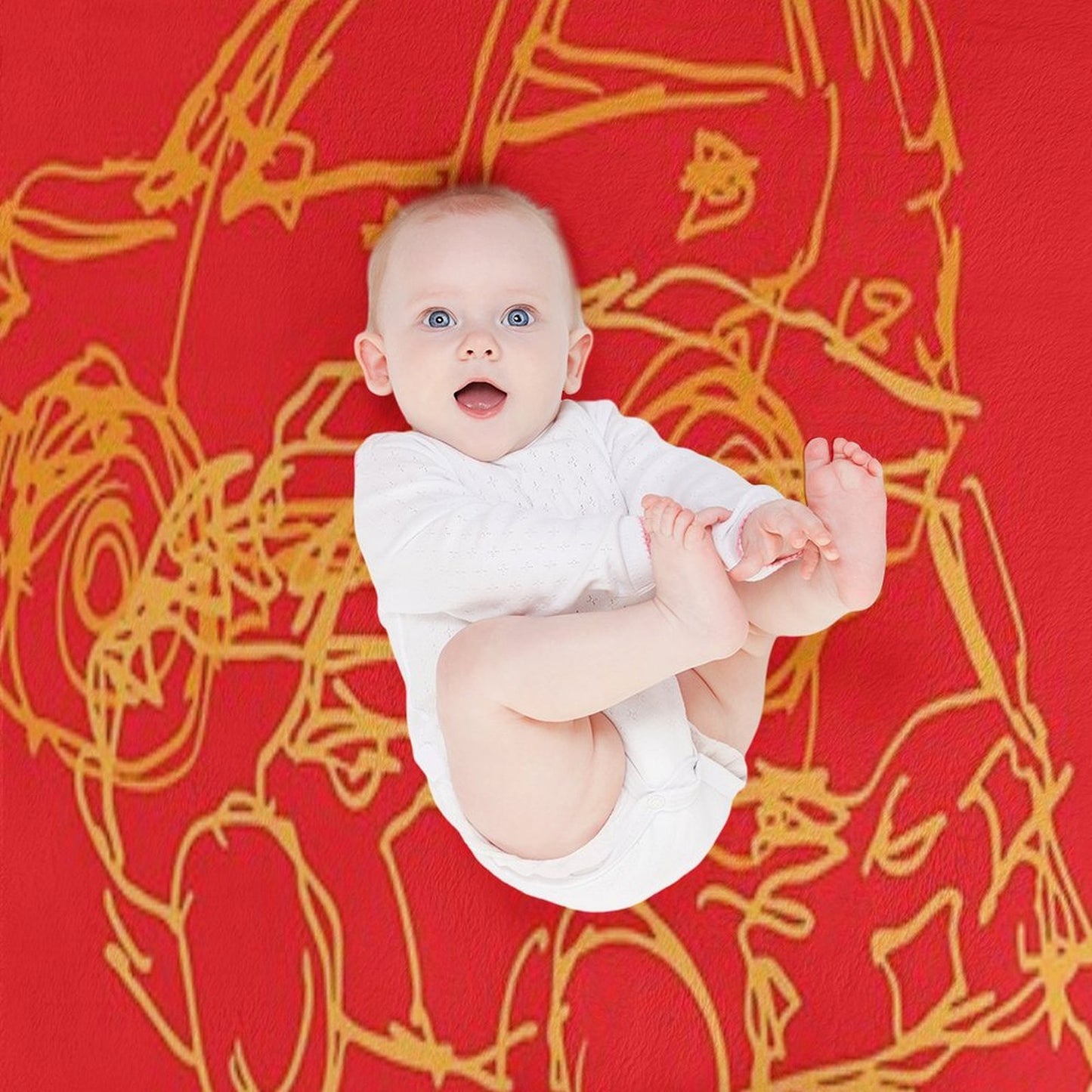 Clark Car Scratch Quick-dry Throw Blanket