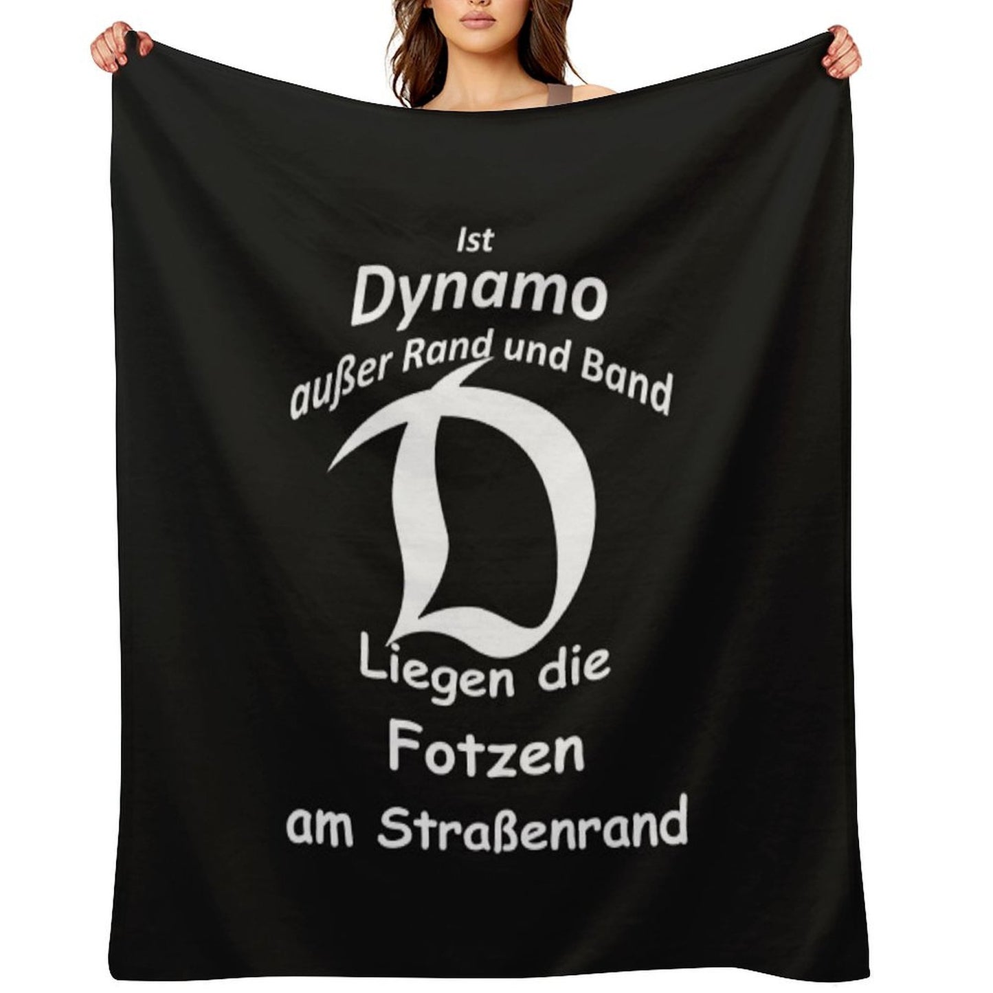 Dynamo Out of Control Machine-washable Throw Blanket