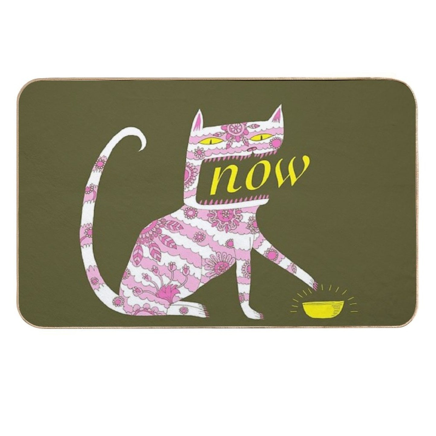Now Cat Anti-Trip Bath Mat