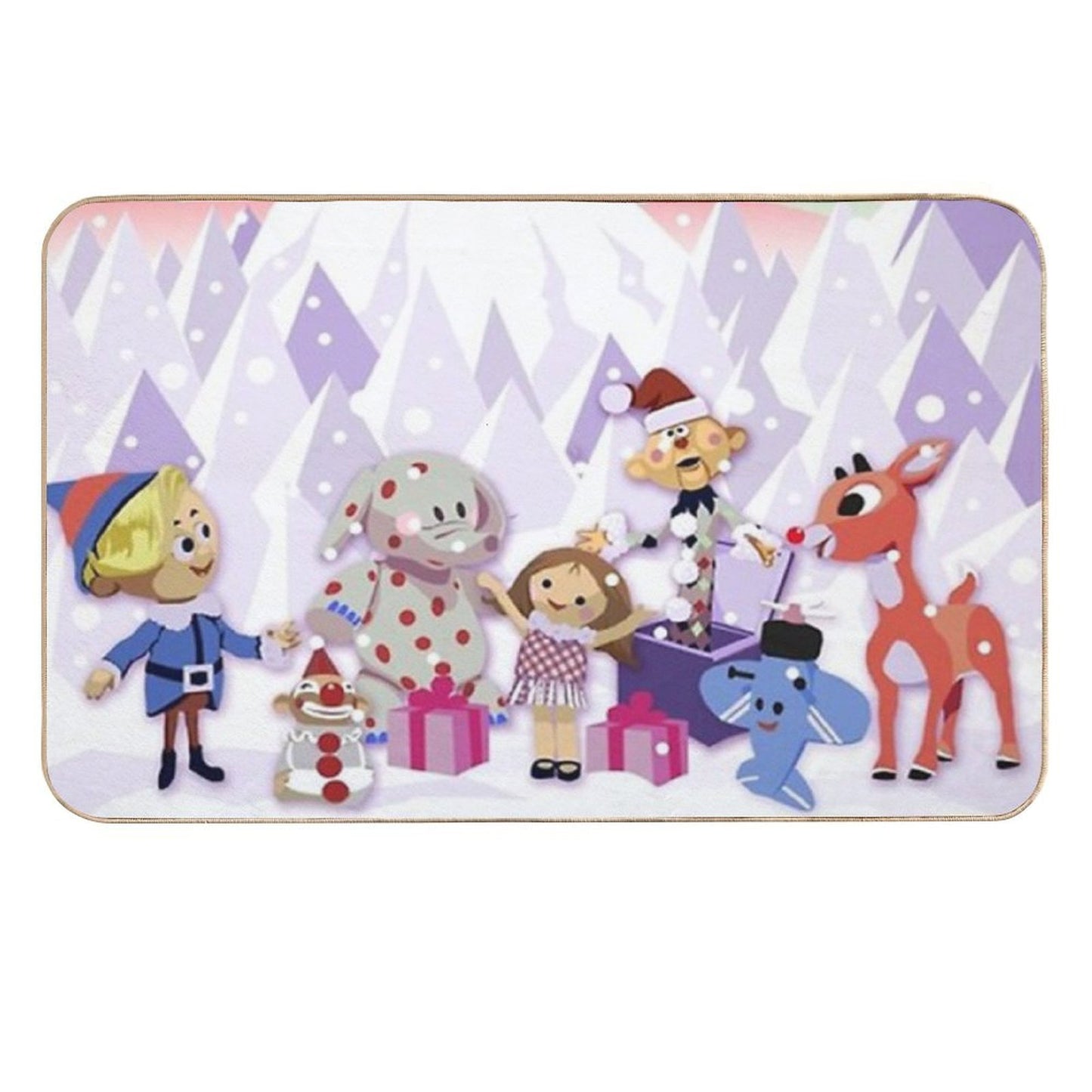 Island of Misfit Toys Easy To Clean Bath Mat