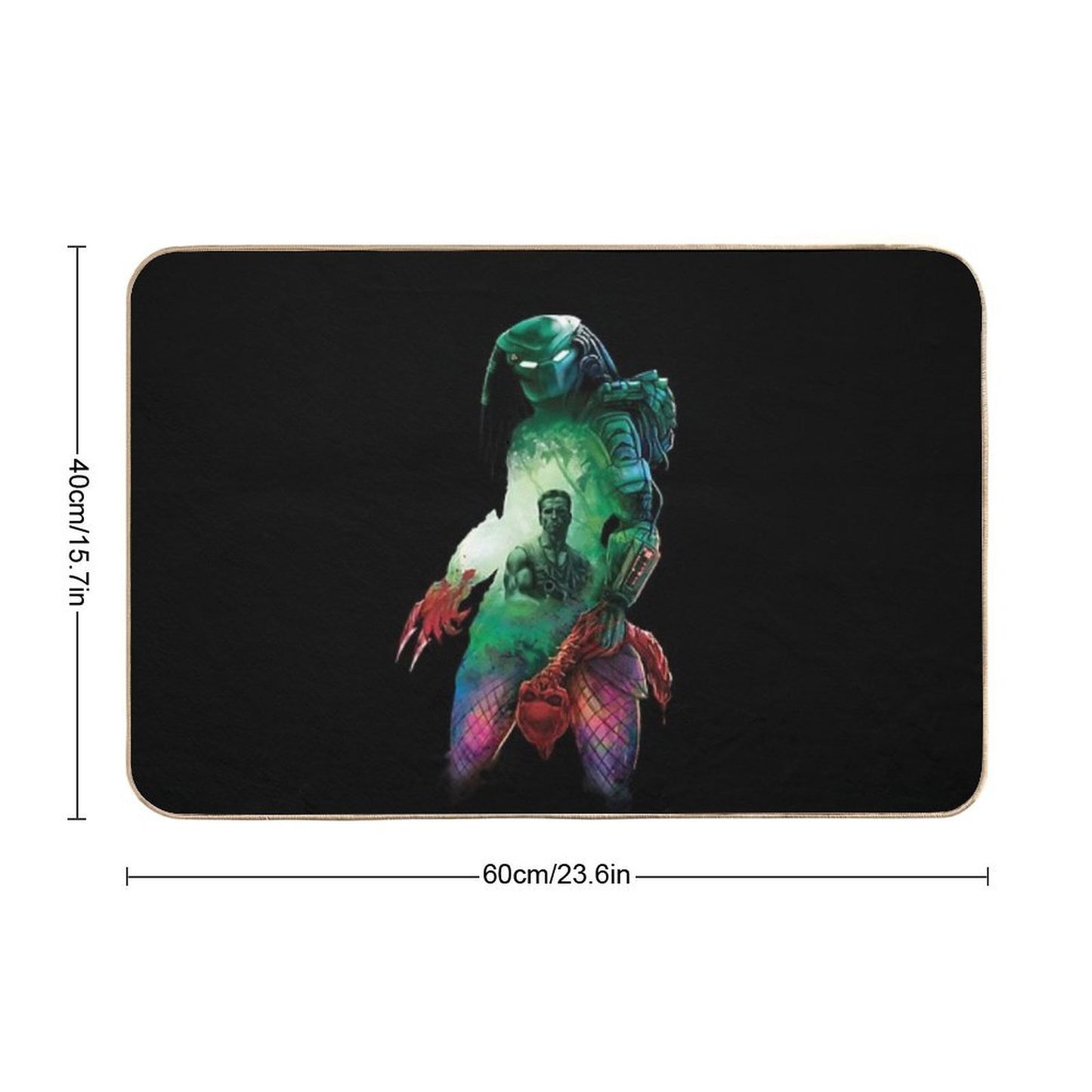 Hunter's Game- Predator Repositionable Bath Mat