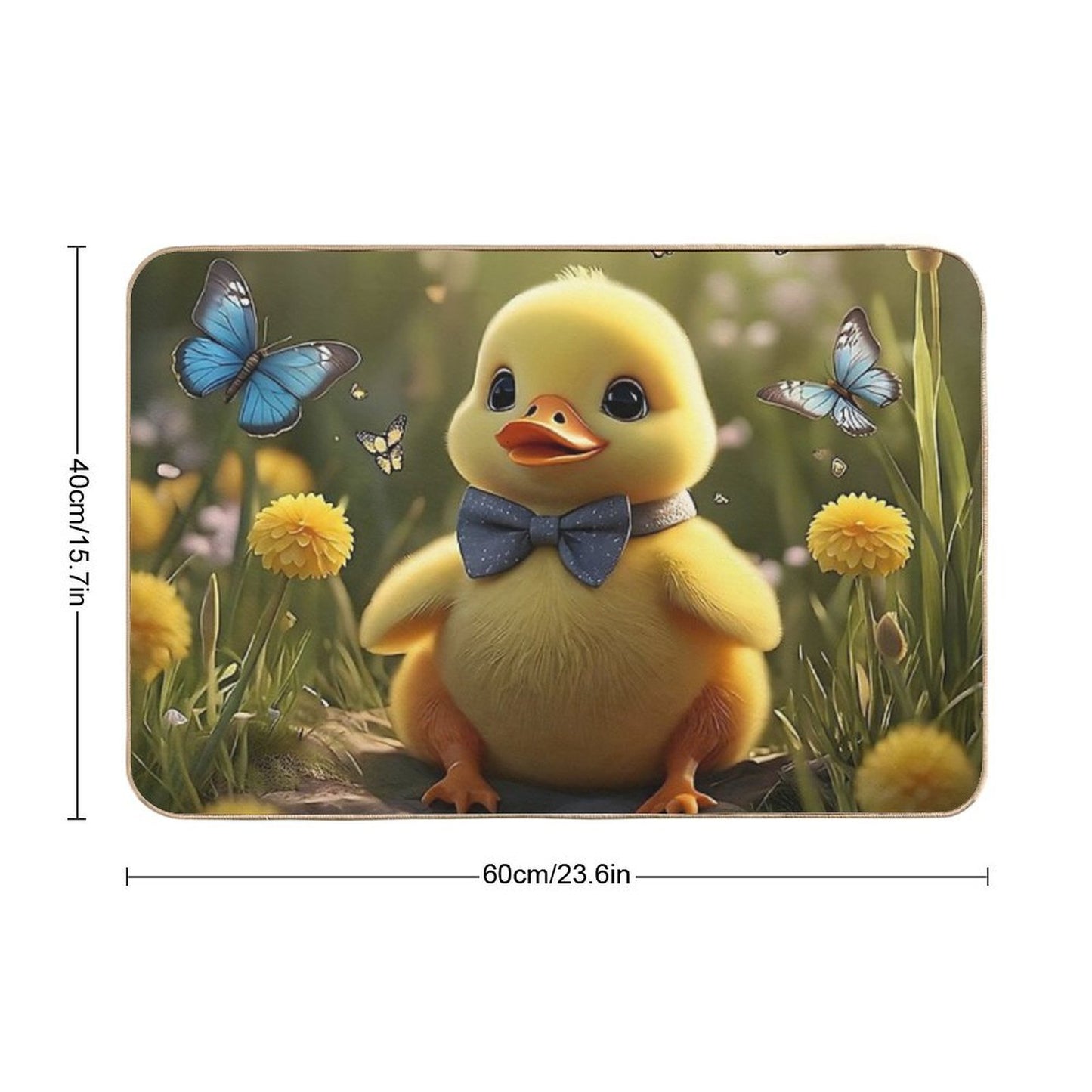 Duckling Repositionable Bath Mat