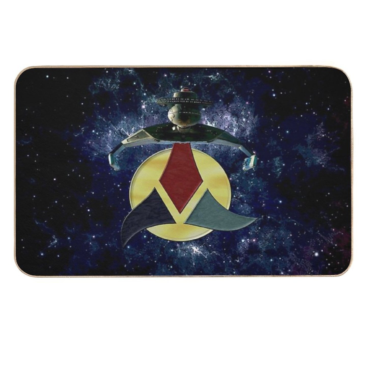 KLINGON HEART OF VIRTUE Absorbent Bath Mat