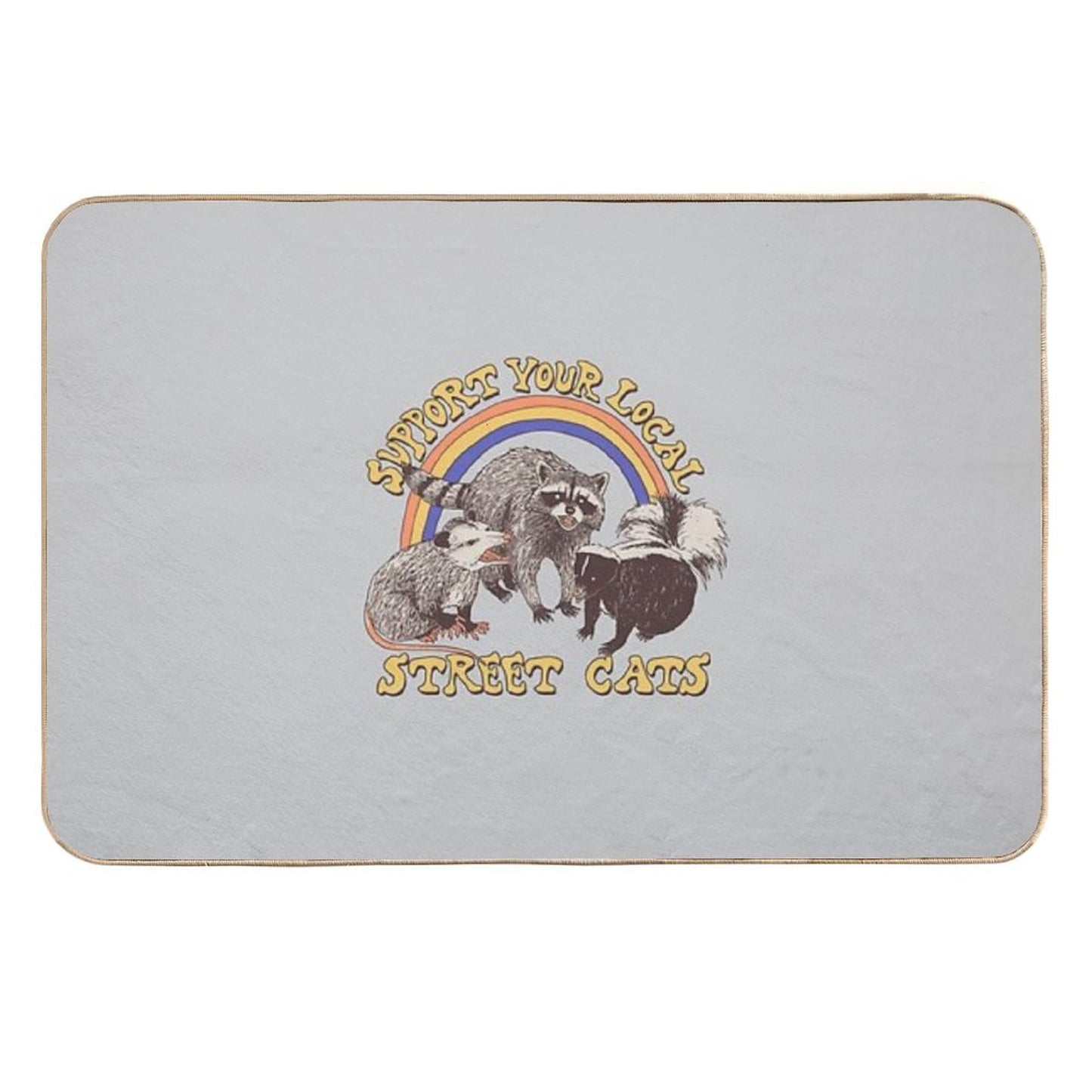 Street Cats High-Traffic Bath Mat
