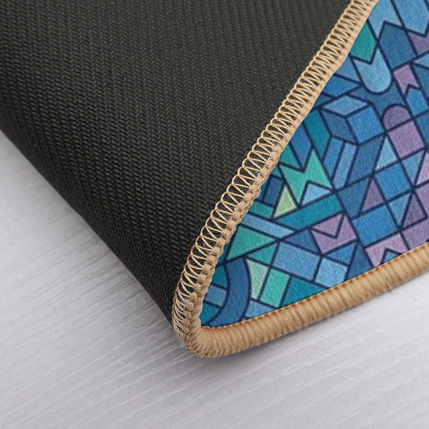 Colourful Chaos Pet-Safe Bath Mat