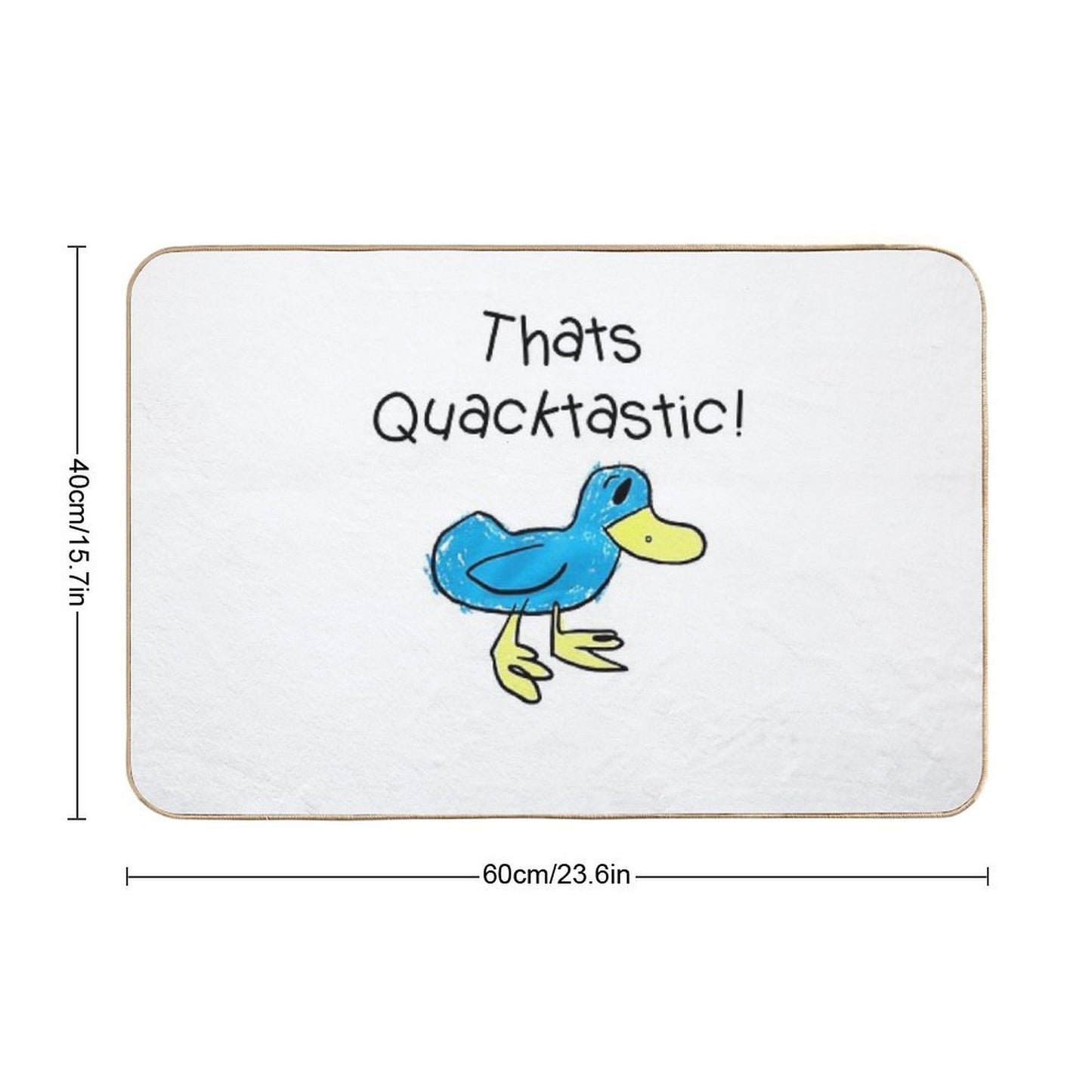 Thats Quacktastic Anti-Trip Bath Mat