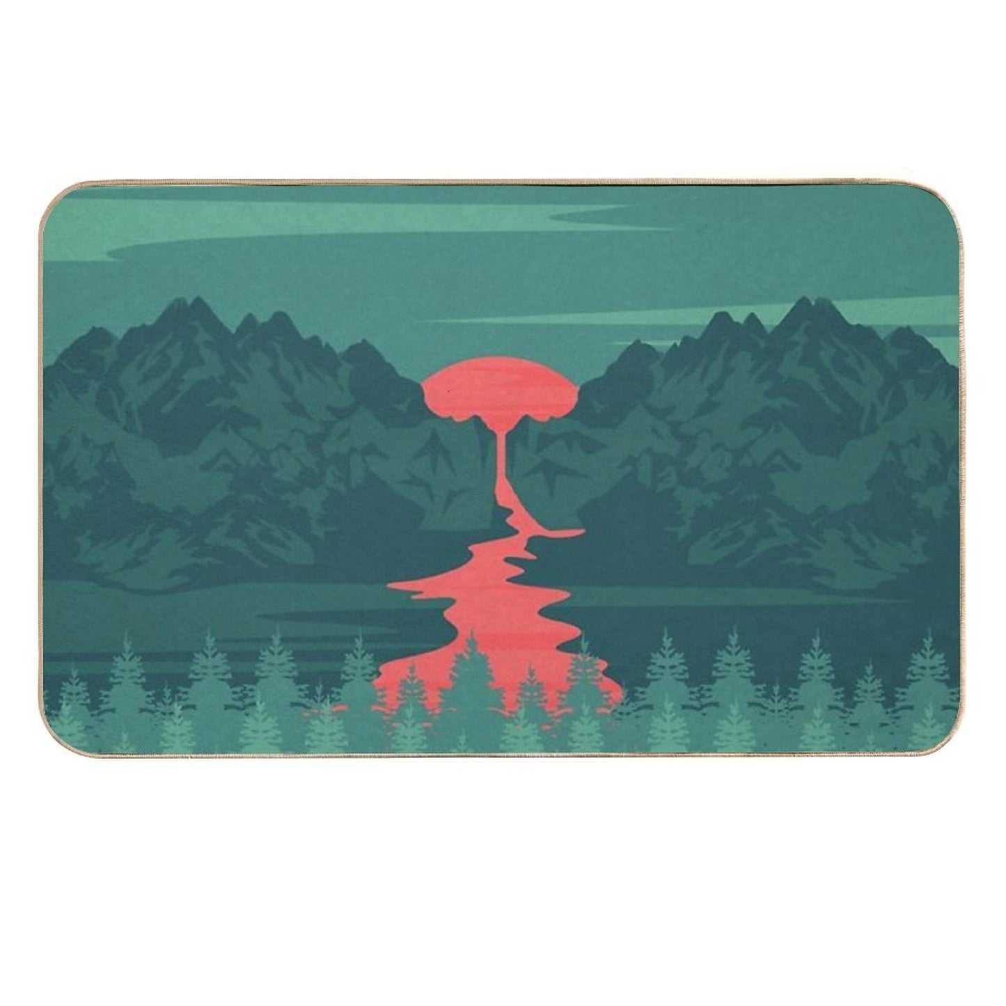 The Red River High-Traffic Bath Mat