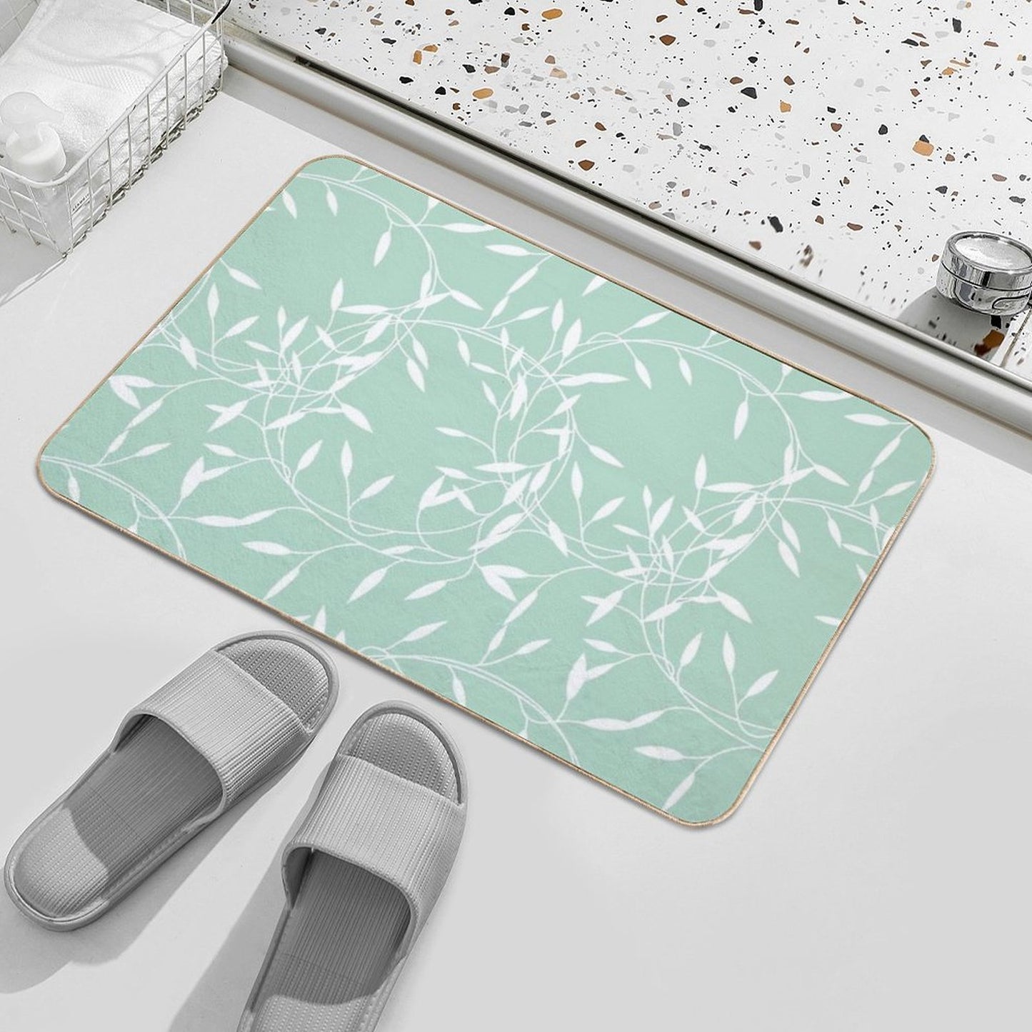 Cute Floral Pattern 8 T-shirt Tank Chiffon Top A-line Dress Phone Case Pillow Mug Or Legging  Stain-Proof Bath Mat