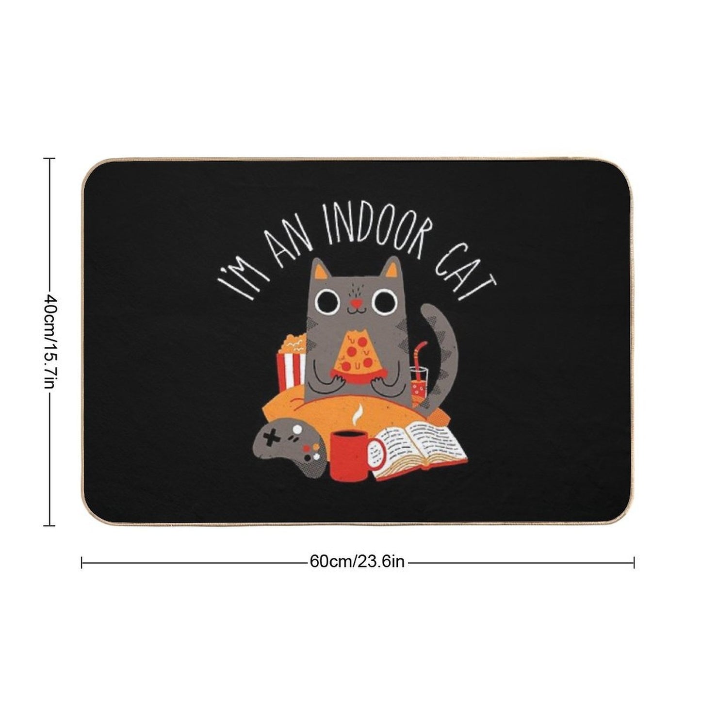 Indoor Cat Odorless Bath Mat