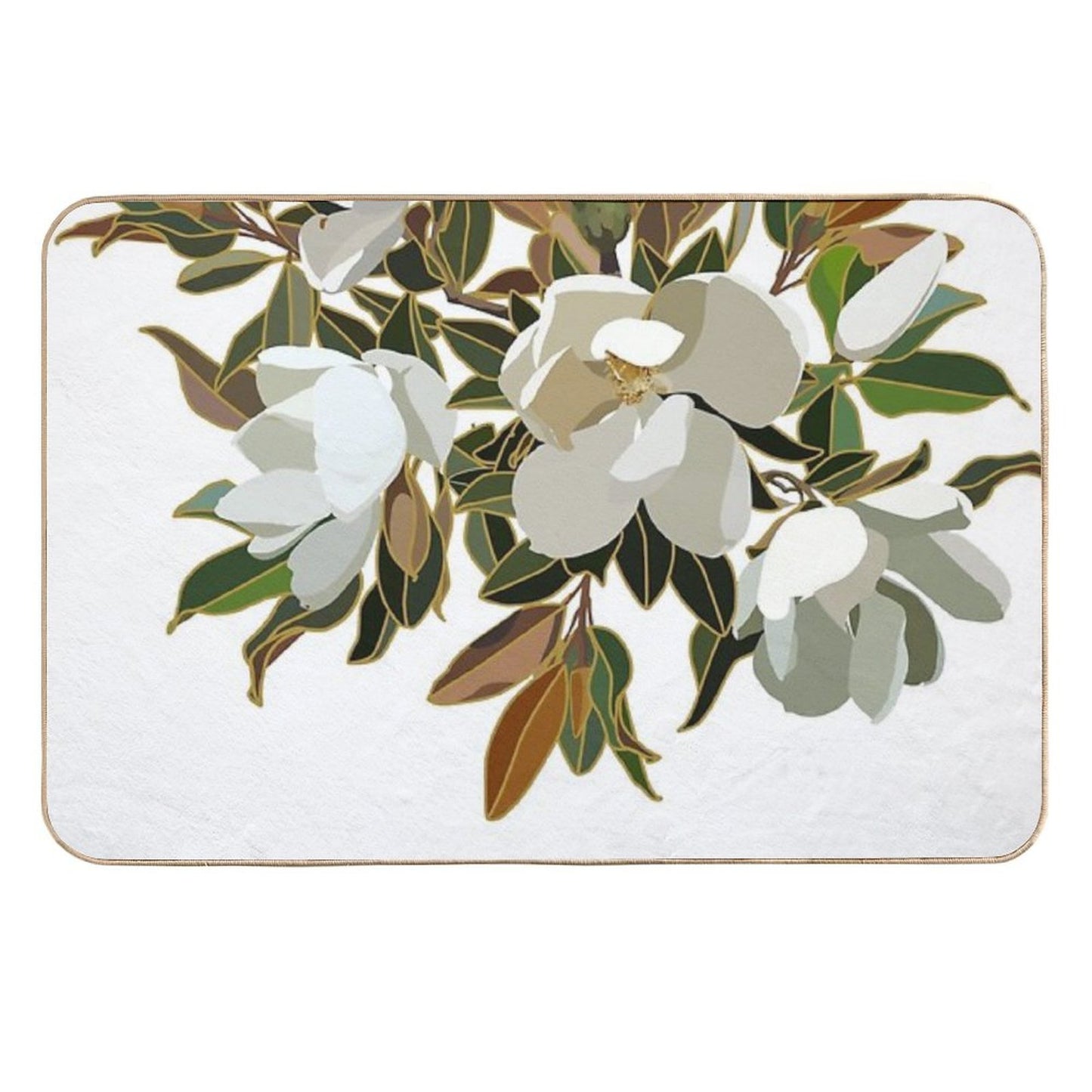 Sweet Magnolias Versatile Bath Mat