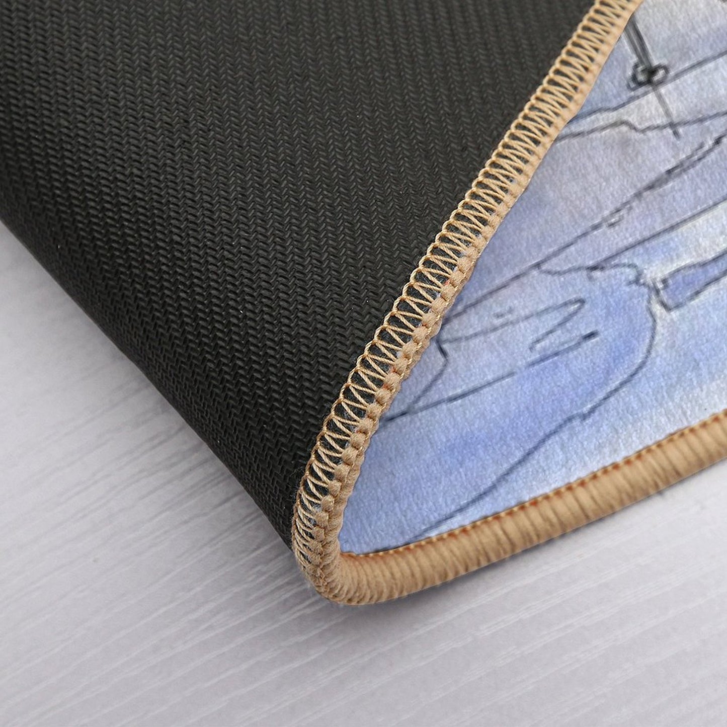 La Citta' Mongolfiera Easy Maintenance Bath Mat