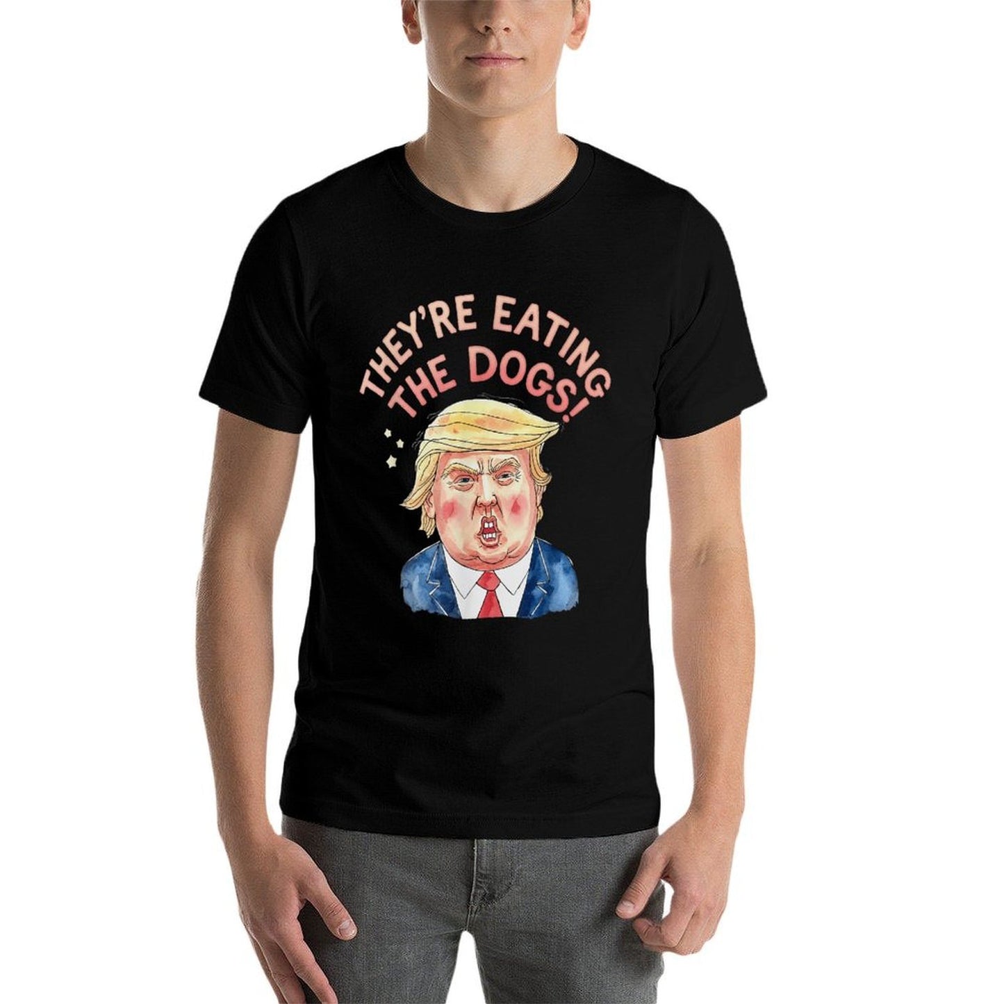 They're Trump Eating The Dogs - Trump Meme Odor-resistant T-Shirt