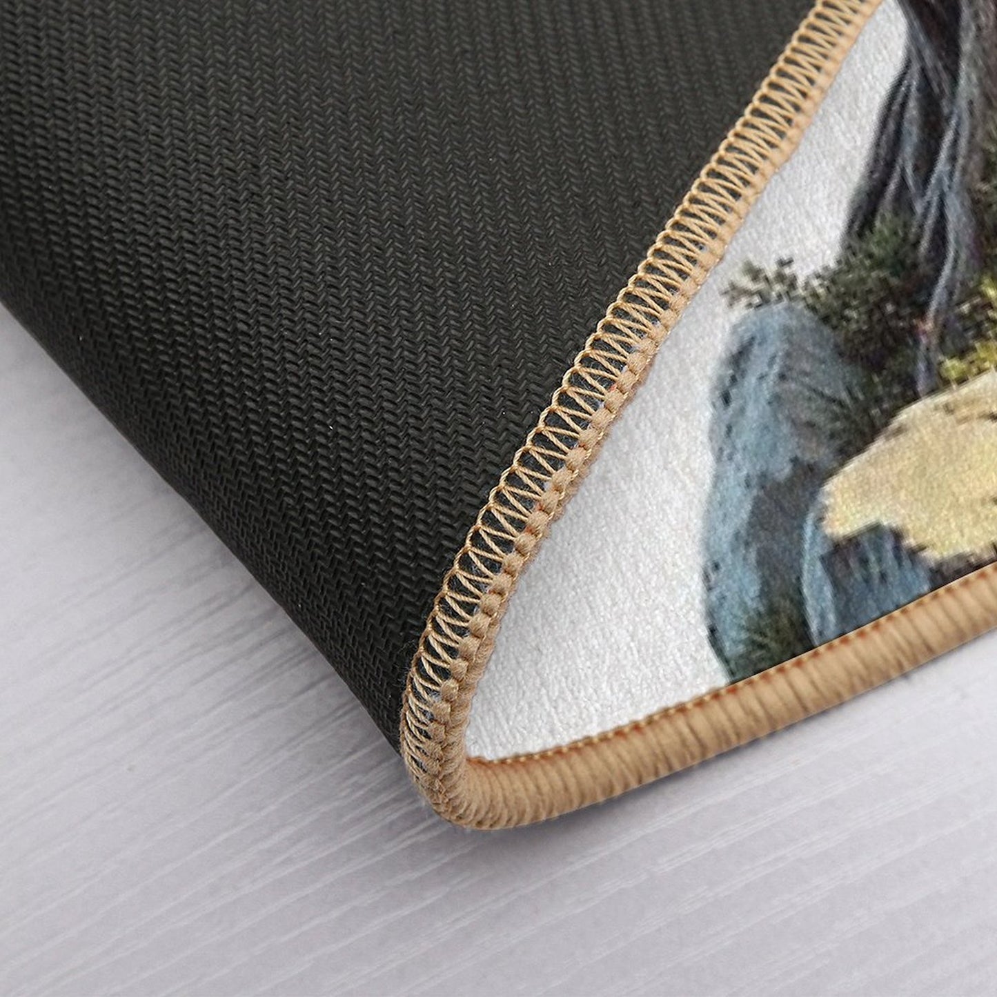 Bonsai Yellow Non-Slip Bath Mat