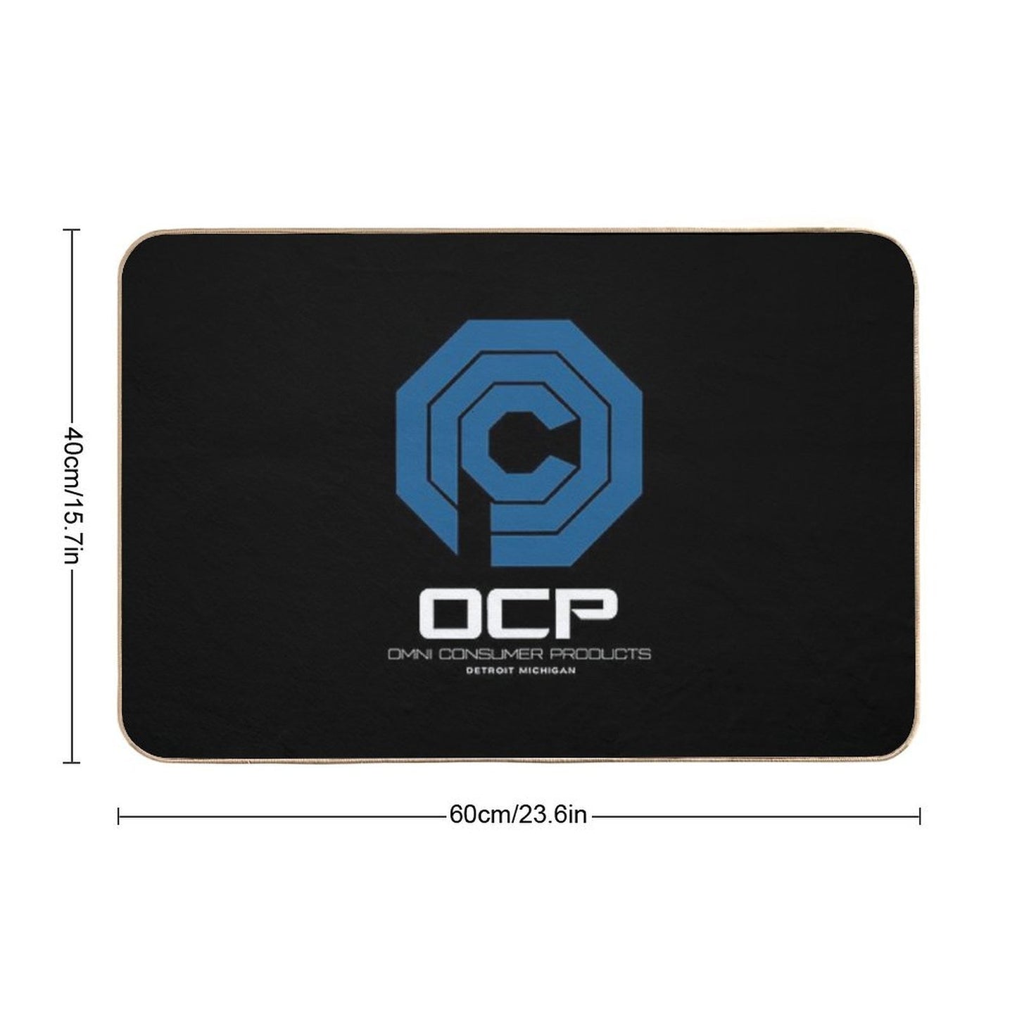 O-C-P MICHIGAN Easy To Clean Bath Mat