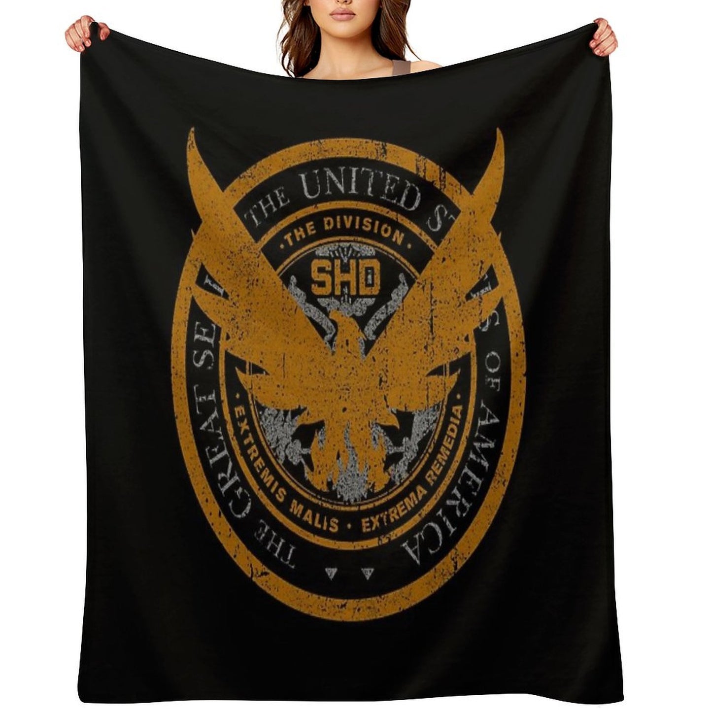 SHD Seal Quick-dry Throw Blanket