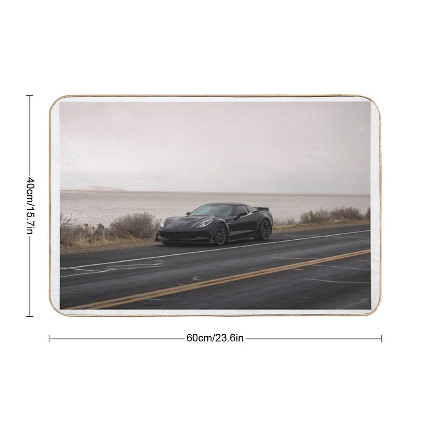 Corvette C7 Z06 Versatile Bath Mat