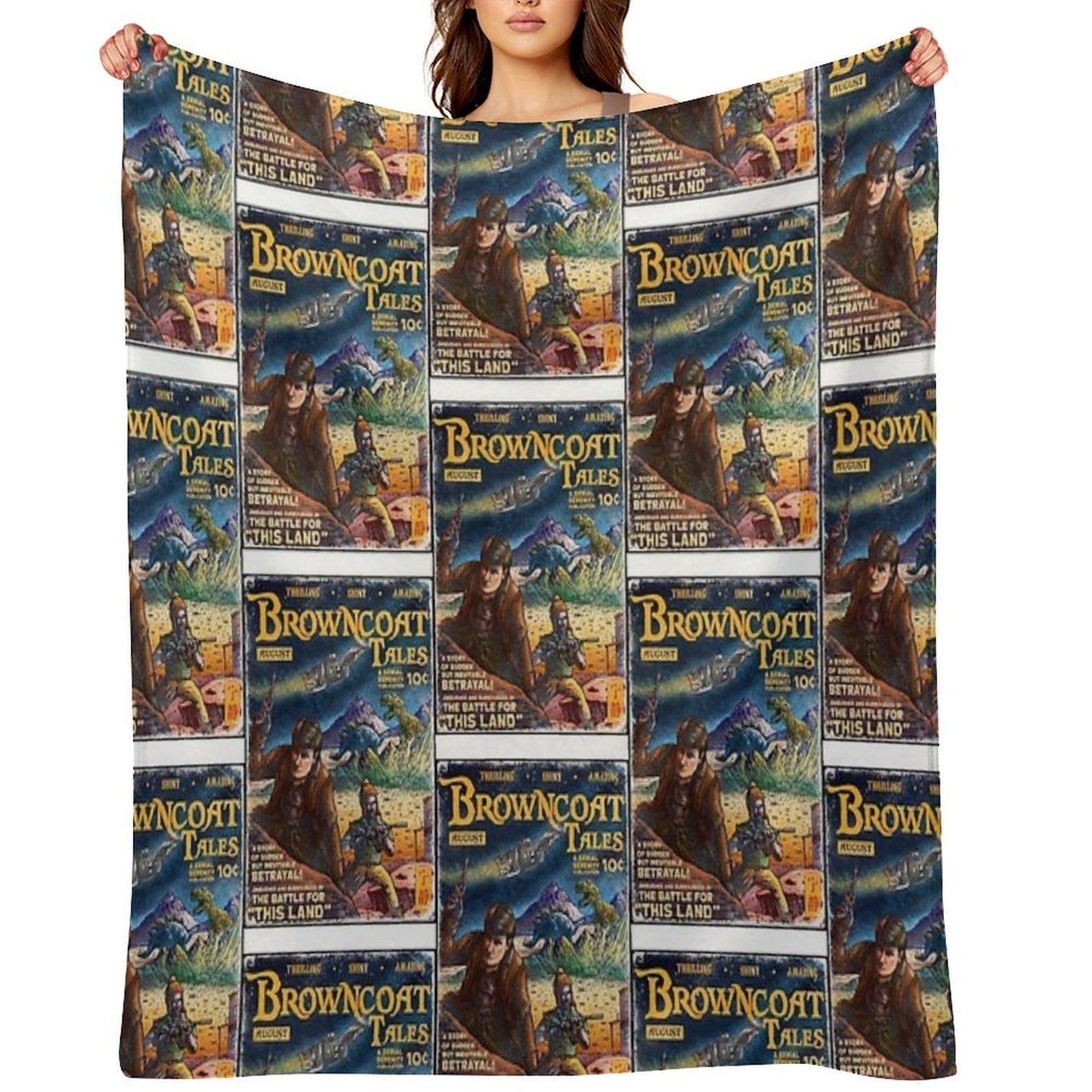 Browncoat Tales Shrink-resistant Throw Blanket