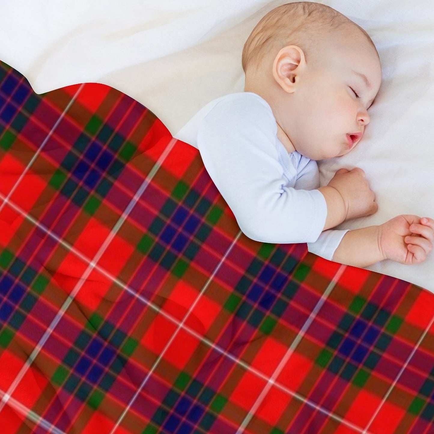Simpson Surname Last Name Scottish Tartan Anti-pilling Throw Blanket
