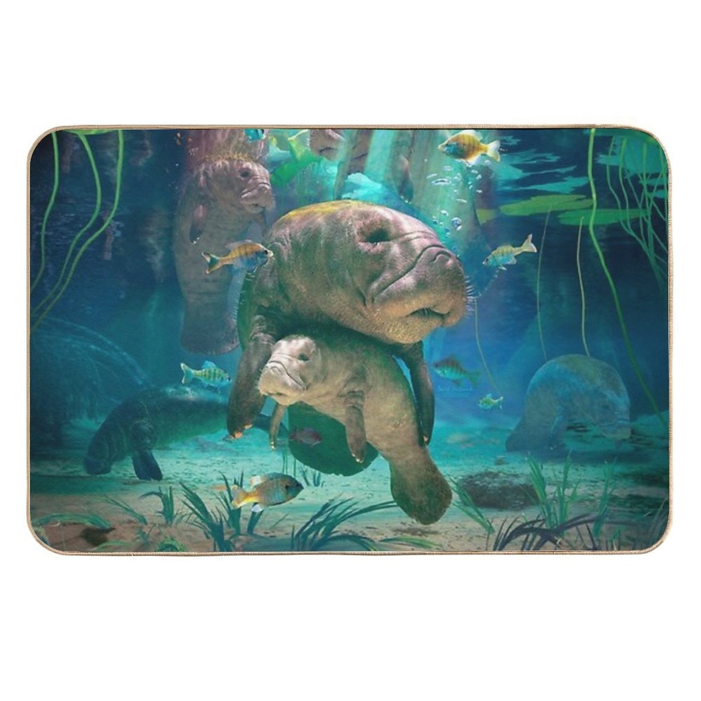 Manatee Easy To Clean Bath Mat