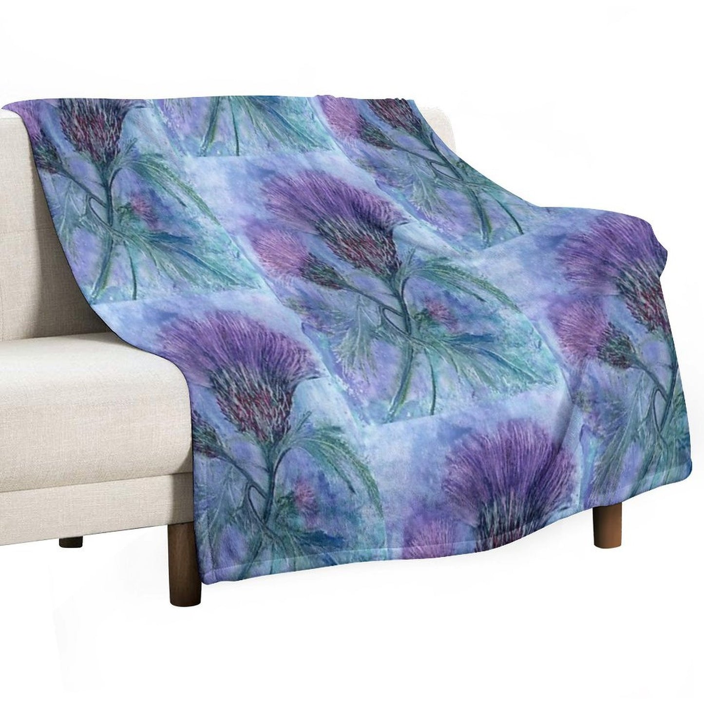 The Thistle Premium Throw Blanket
