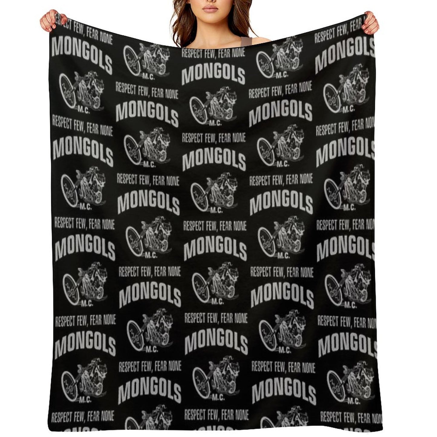 The Mongols Respect Few Easy Care Throw Blanket