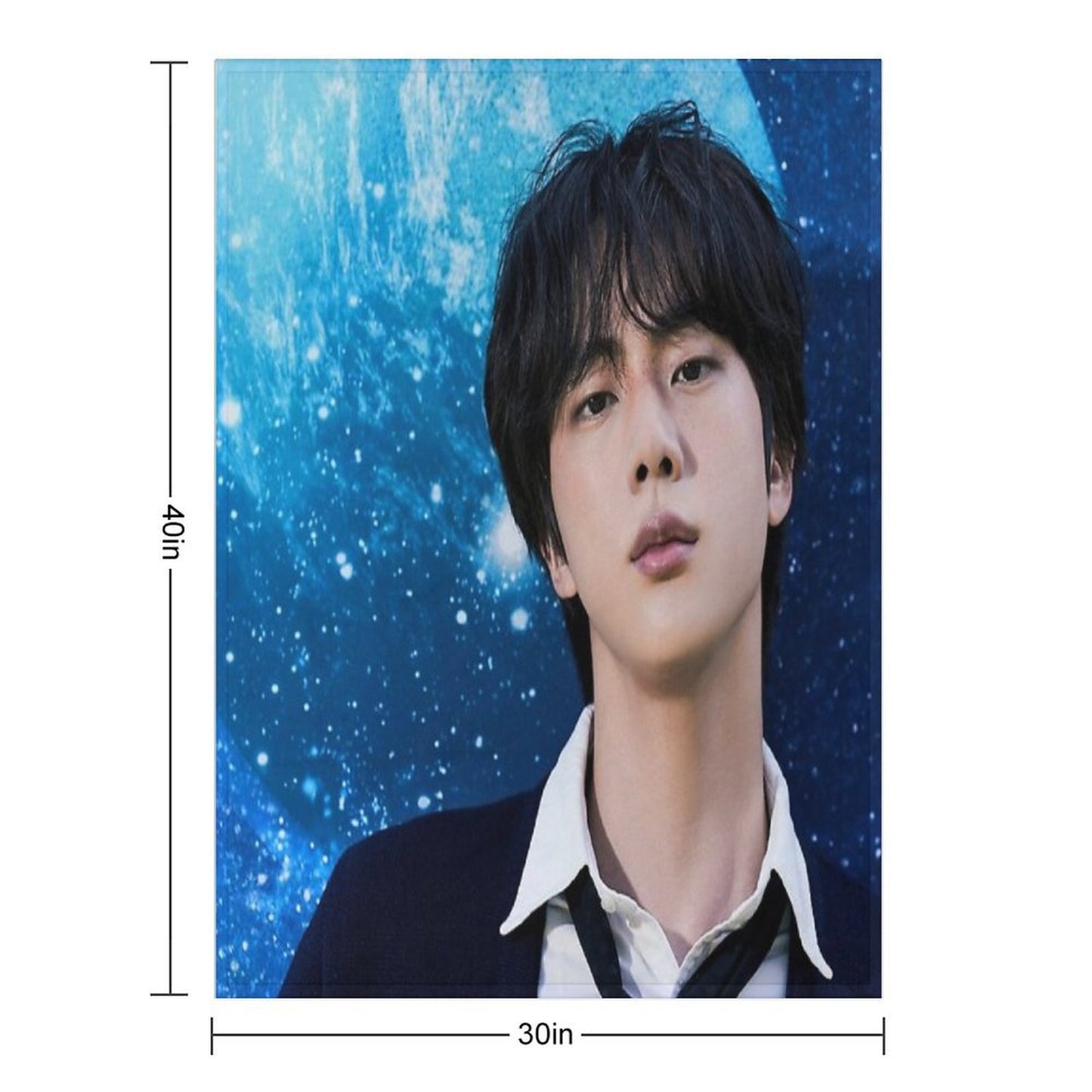 Jin The Astronaut Concept Photo Outlander Versatility Throw Blanket