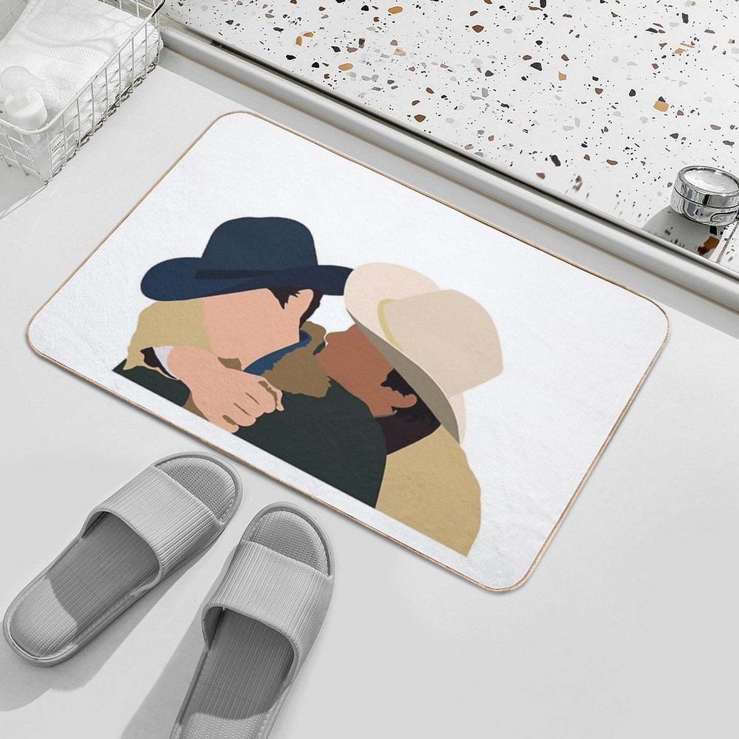 Brokeback Mountain Movie Durable Bath Mat