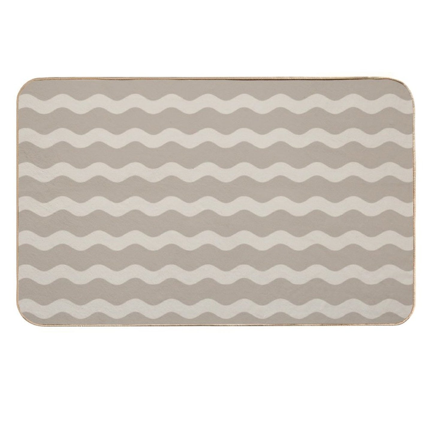 Abstract Print Slip-Resistant Bath Mat