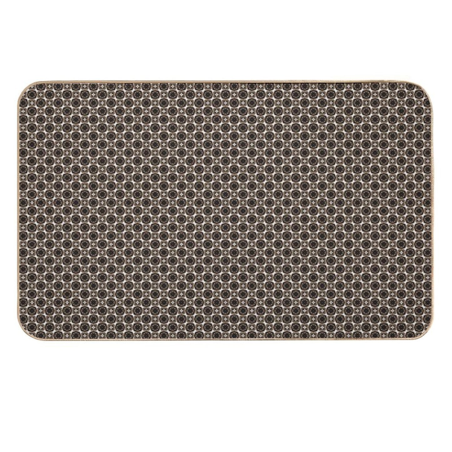 Timeless Royal Medallions Easy To Clean Bath Mat