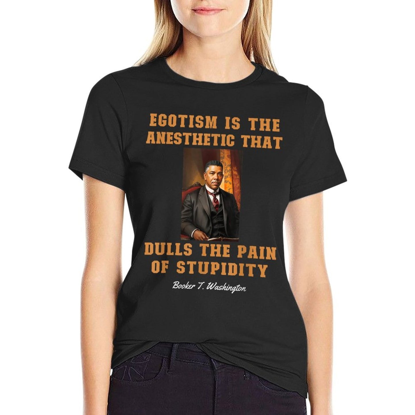 Booker T. Washington Quote Famous Black Men USA History Easy-care T-Shirt